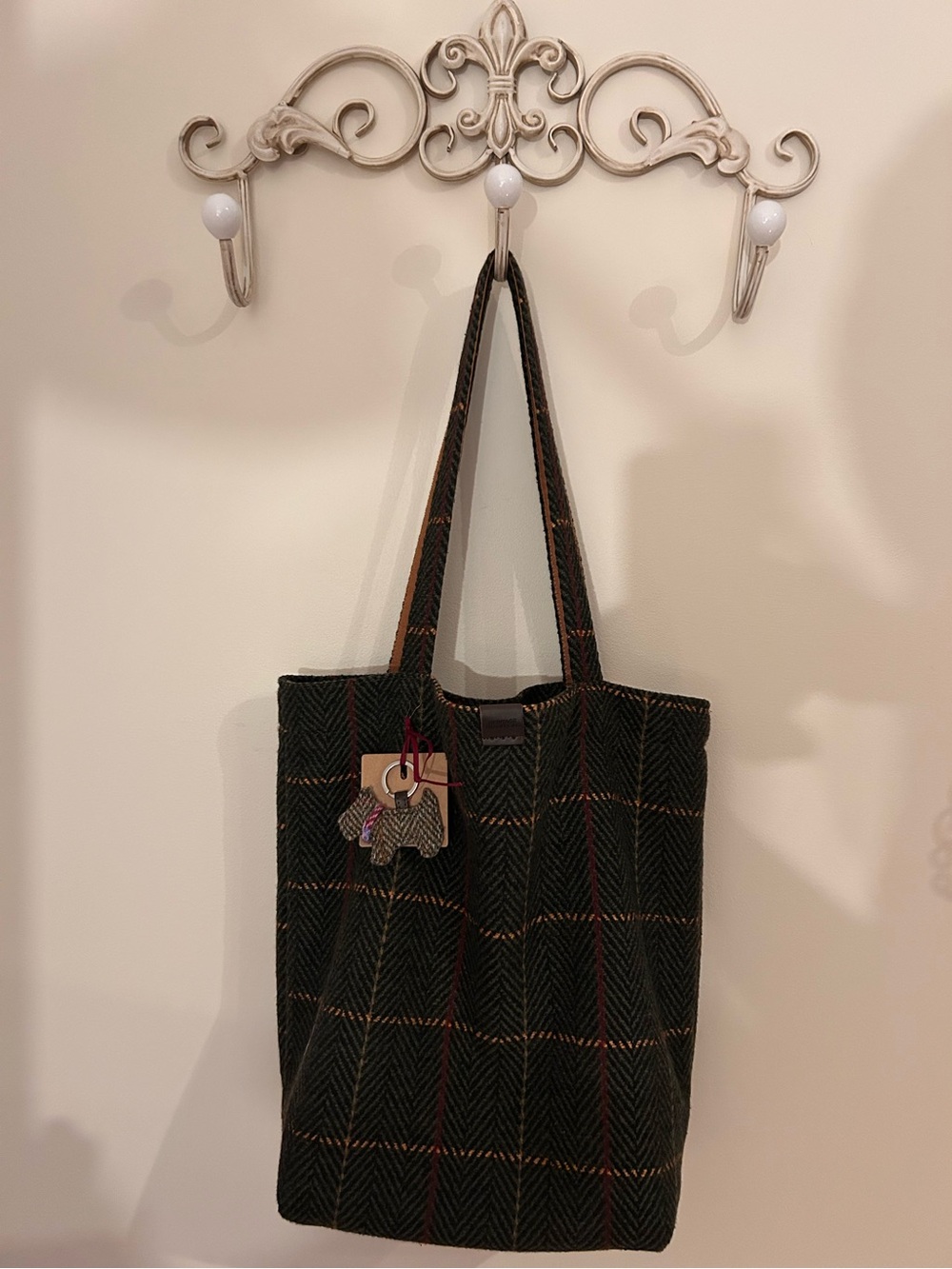 Scottish wool bag new